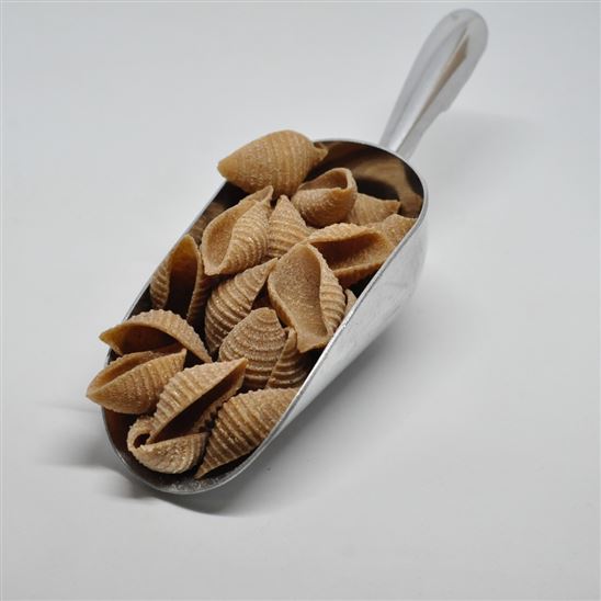 Conchiglie de trigo integral ecológico
