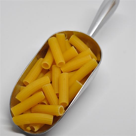 Macarrón rayado