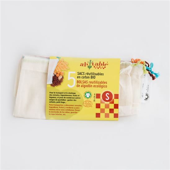 Pack de 5 bolsas para la compra medianas