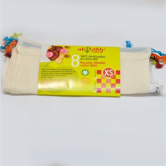 Pack de 8 bolsas para la compra pequeñas